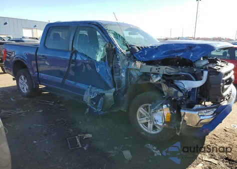 2022 Ford F150 Supercrew из США, поврежденный, VIN 1FTFW1E50NKF25283